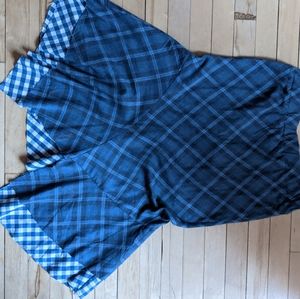 Mng women's medium plaid skirt